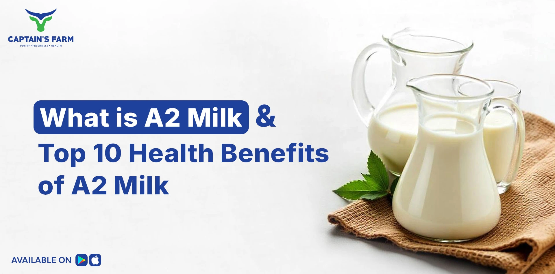 Benefits of A2 milk