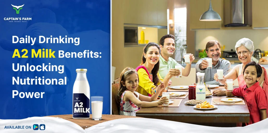 Nutritional benefits of A2 milk